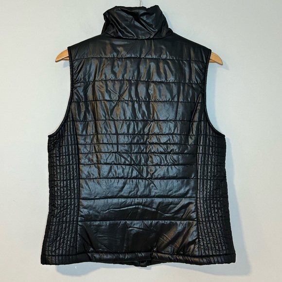 Bandolino Blu Black Quilted Puffer Vest – Size Large - Picture 6 of 6